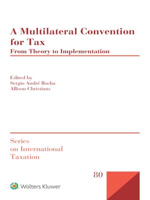 cover image of A Multilateral Convention for Tax